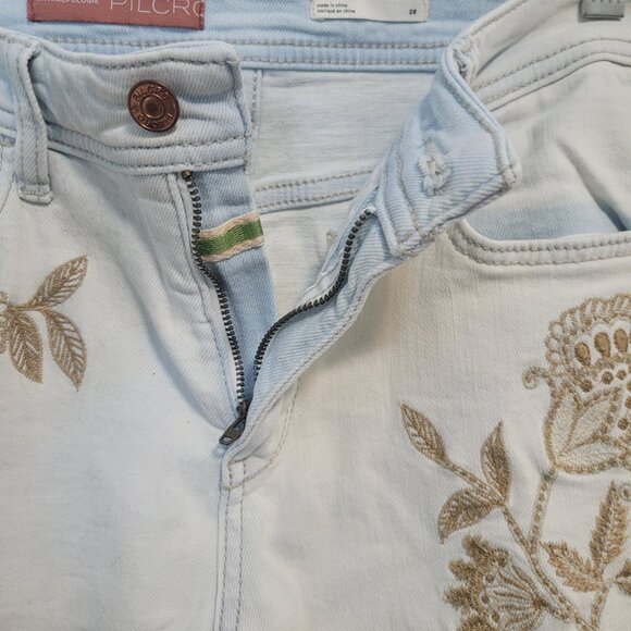 Pilcro The Slim Boyfriend Jeans Size 28 - Picture 4 of 12